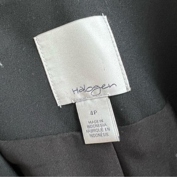 Halogen one button black blazer - Picture 4 of 5